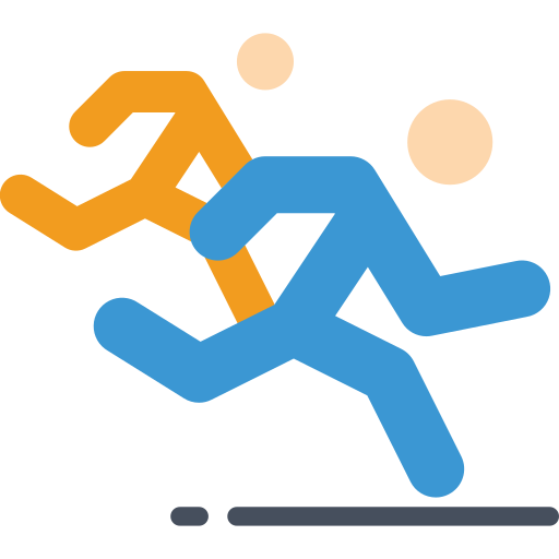 persons exercising outdoors
